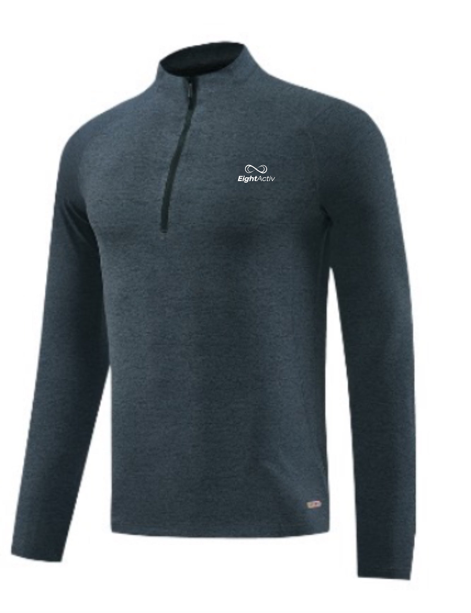 DenimLite Quarter-Zip Tee